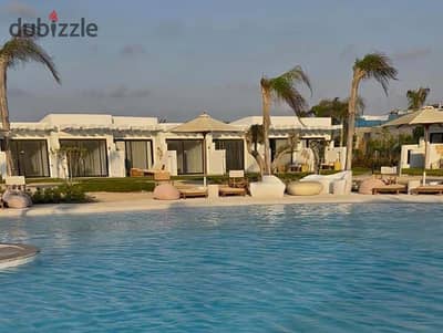 Finished Chalet with Sea View in D-Bay by Tatweer Misr, next to La Vista Bay