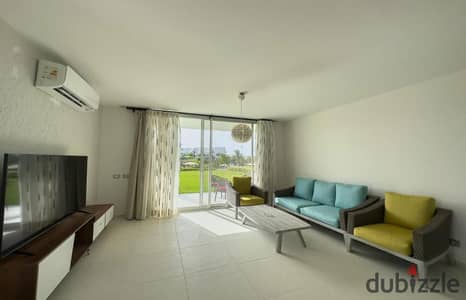 Chalet for Sale with Sea View, Fully Finished with ACs and Kitchen Cabinets, in one of the premier North Coast resorts (Seazen).