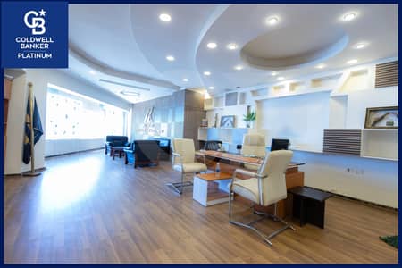 Administrative office for rent in Camp Caesar – direct sea view, 400 sqm, ultra-super-lux finish, modern building.