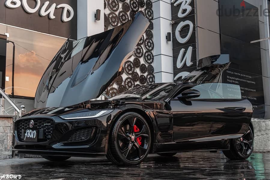 Jaguar F- Type  R . Dynamic 2023 اعلي مواصفه