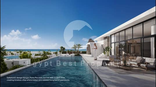 Seaview Direct on The Marina Chalet In Salt Over 10 Years Payment  In Ras ElHekma North Coast Tatweer Misr!