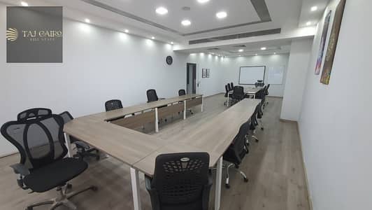 For major companies and institutions: A licensed 350 sqm administrative office for rent in a prime administrative building in Sheraton Residences!