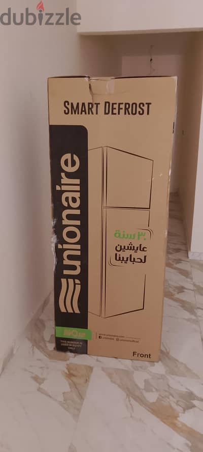ثلاجه يونيون اير  جديده لم تستعمل