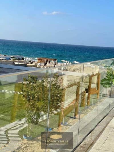 Panoramic beachfront chalet for sale 135 meters finished, next to Mountain View, Koun and MARASEM, North Coast