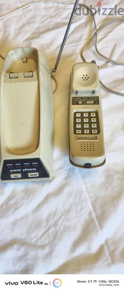 تليفون لاسلكي قديم Pacer Phone  6500EC