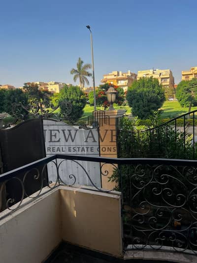 Prime location overlooking greenery - ready to move - super lux finishing - ground apartment  sale in El yasmeen 8 yillas - New Cairo