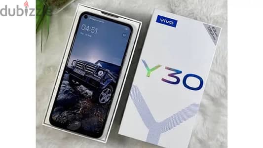 vivo y30 128/4 بلعلبه وكابل زيرو حاله ممتازه