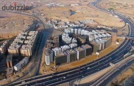 Apartment for Sale in One Kattameya Compound – Maadi Ring Road – Super Lux Finishing – Front Garden View