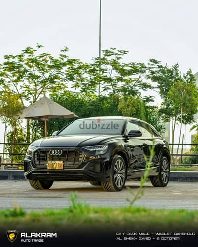 3000 KM Audi Q8 S Line Plus 2023 وكيل