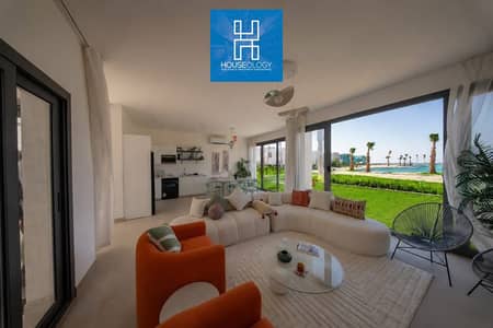 شاليه دايركت علي اللاجون استلام سنة للبيع في كالي كوست راس الحكمة بالتقسيط علي 8 سنين - Cali Coast Ras Elhekma