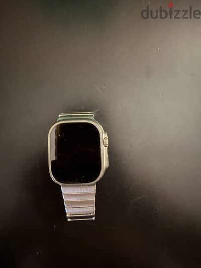 Apple Watch Ultra 2 49mm Titanium Orange Ocean Band