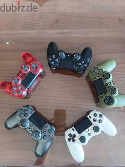 5 original dualshock4 (Sony ps4 controllers) 5 controllers 01554971508