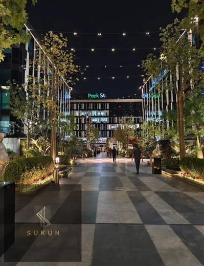 Administrative office for rent in Park Street – 65 sqm fully finished with air conditioning – directly on El Bostan Street – ready for immediate opera
