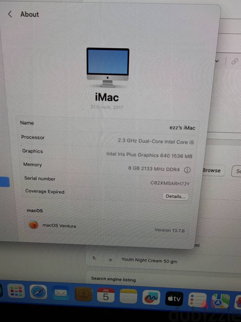 iMac 2017 1TB 3