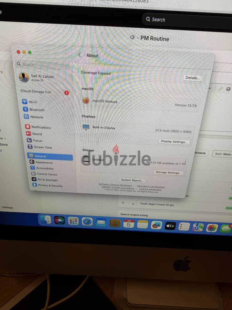 iMac 2017 1TB 4