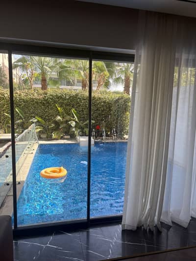 Ground Floor Apartment With Private Garden And Pool For Sale In Lake View Residence 1 New Cairo