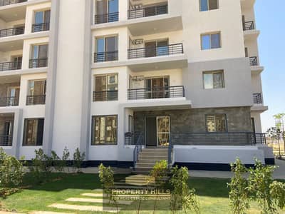 شقة أرضي بجاردن للبيع في Terrace الشيخ زايد | خلف جامعة النيل | 10% مقدم وتقسيط 6 سنوات