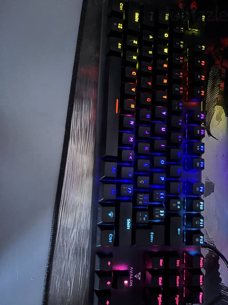 Avalon TKL keyboard blue switch 3