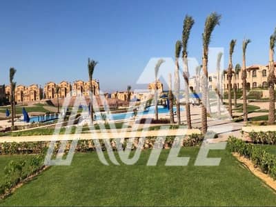 شالية 110 متر بجاردن 90 متر متشطب بالكامل للبيع حمام سباحة وبحر بسعر مميز في قرية لافيستا توباز العين السخنة - Lavista Topaz