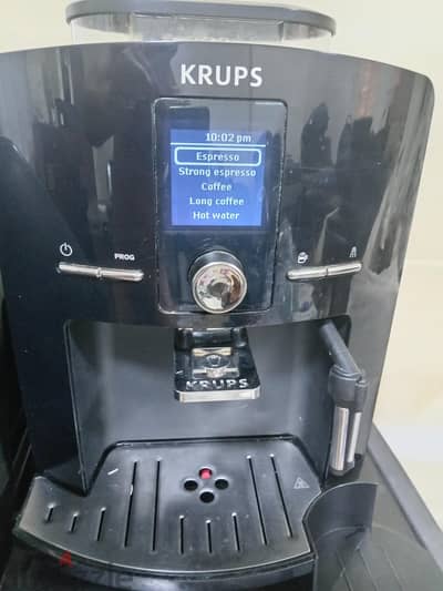 Coffee Machine Krups, automatic bean to cup - ماكينة قهوة اوتوماتيك