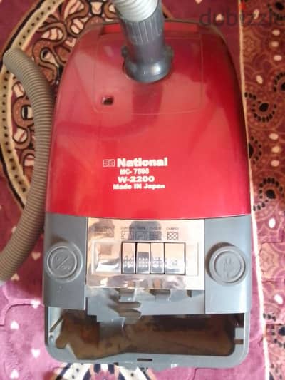 مكنسة كهربائية National MC-7580 ياباني أصلي 2200 وات