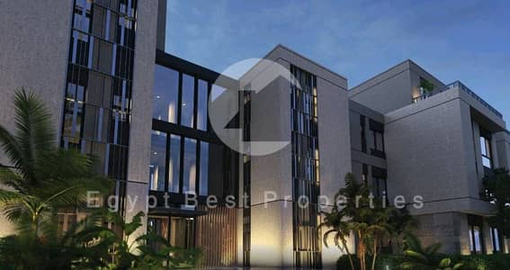 ريسيل أقل من سعر الماركت 282م+حديقة 122م موقع مميز للبيع في سوان ليك ريزيدنس Swan Lake Residence Amaia