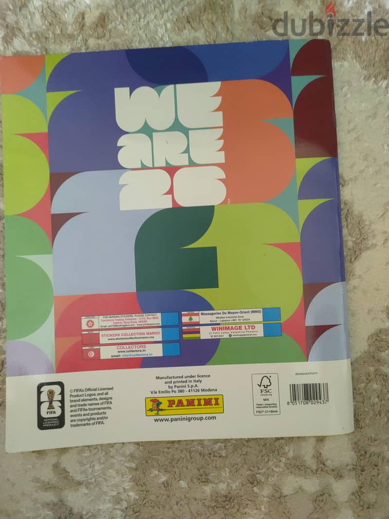 panini world cup26 album 1