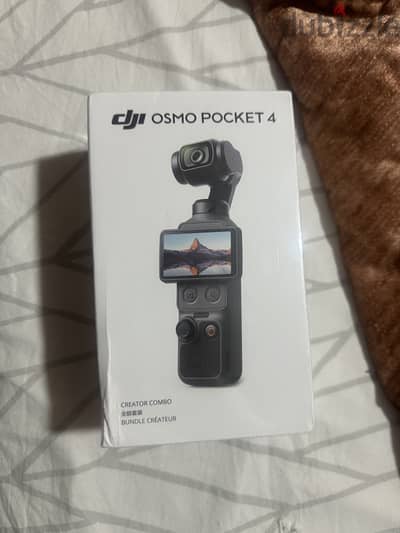 Dji osmo pocket 4 creator combo new and sealed