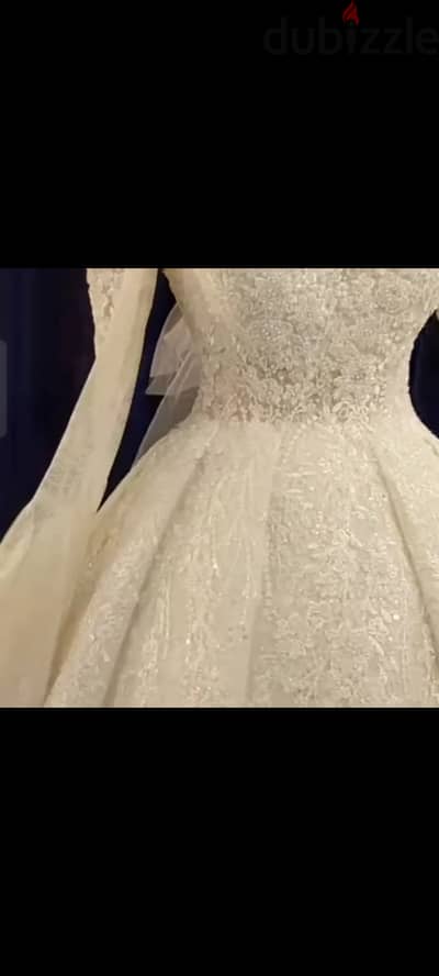 Hand made wedding dress