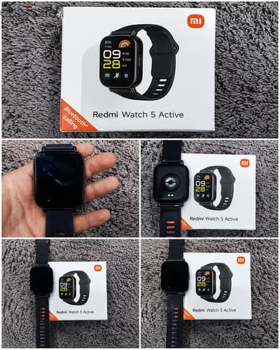 ساعه سمارت شبه مستعملش نوعها REDMI 5 WATCH ACTIVE