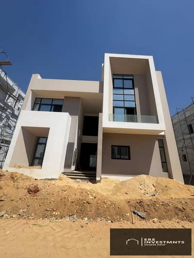 Standalone Villa 5BD with 450m land area Delivery 2027 overlooking Lagoon with dp and installments for sale in Saada New Cairo By Horizon