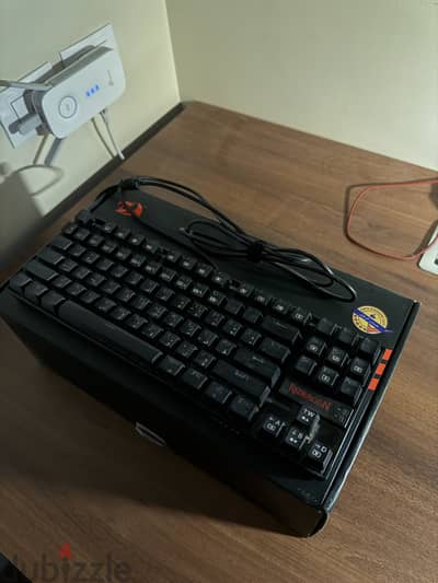 ماوس و كيبورد ريد دراجون K552 Mechanical Red Switch