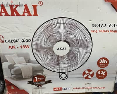 مروحه حائط اكاي