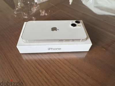 Apple - iPhone 13 , like new with box , colour white