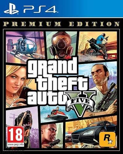 GTA 5 PREMIUM EDITION PS4