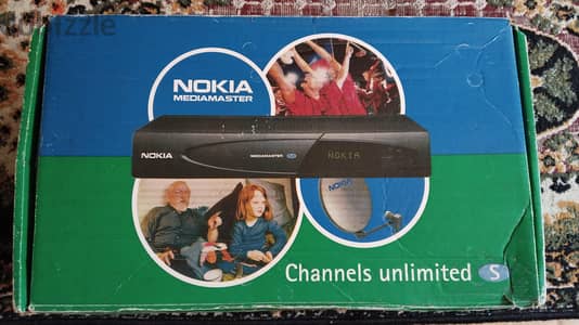 ريسيفر نوكيا ميديا ماستر 9800S الغني التعريف زيرو بحاله المصنع