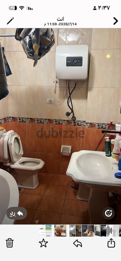 تواليت حوض  ابيضّ ماركه كلوباترا