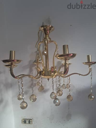 نجفة نحاس ٦ دراع جديدة