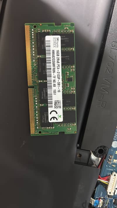 SK Hynix 16 GB - DDR4 - 2133MHz for Laptop  رامات ١٦ جيجا DDR4