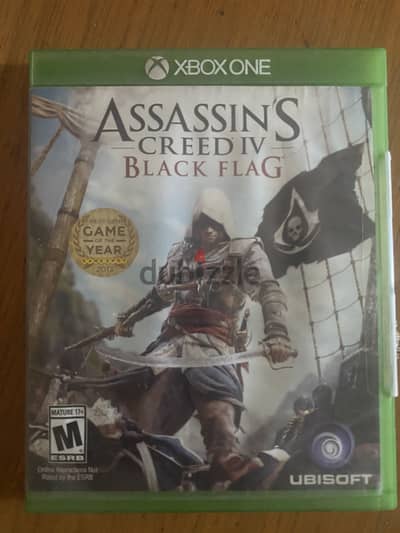 Cd Xbox assassins creed black flag