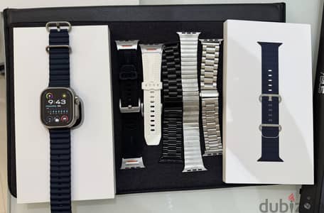 ساعة أبل ألترا Apple Watch Ultra 2 أصلية 49 ملم تيتانيوم ساعة أبل ألترا Apple Watch Ultra 2 أصلية 49 ملم تيتانيوم