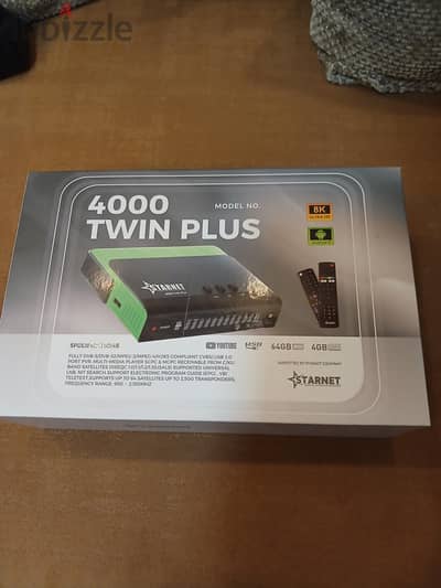 ريسيفر ستار نت twin plus 4000