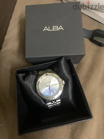 ساعه البا اصليه - alba men’s watch japan movement