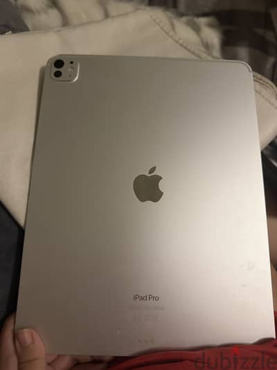 iPad Pro m4 13 inch silver battery 87%ايباد برو