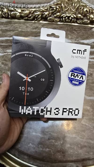Nothing CMF Watch Pro 3 (زيرو تماماً + تأمين شامل مجاني بالفاتورة)