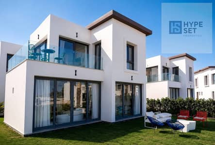 شاليه  برووف للبيع sea & lagoon view متشطب  في كالي كوست الساحل الشمالي بجوارجيفيرا مار باي - cali coast north coast