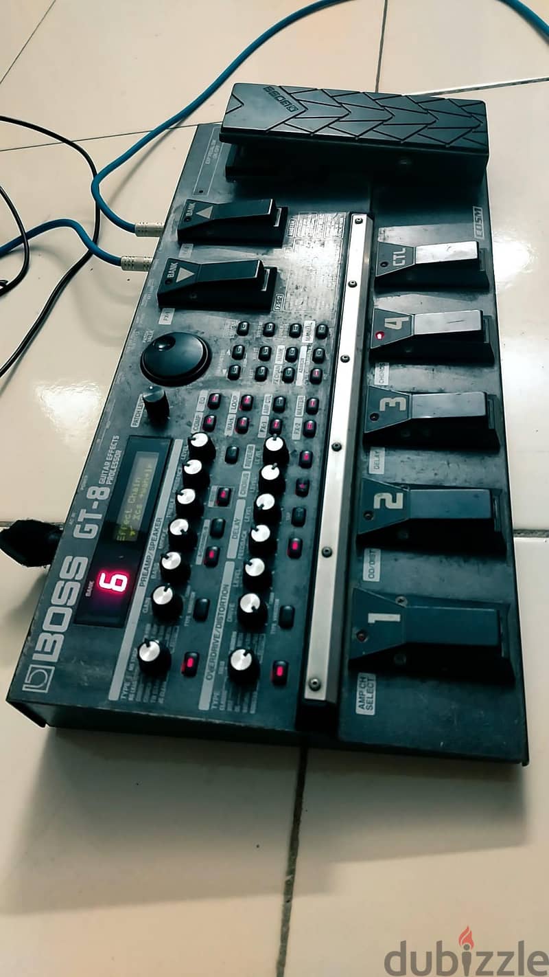 multi effect boss gt 8 1