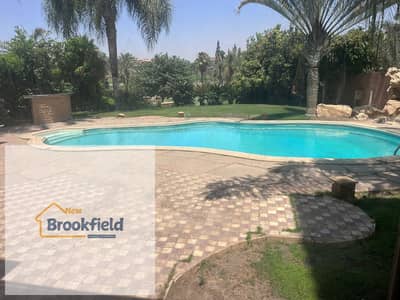Standalone Villa for Rent with Private Swimming Pool, Kitchen & Air Conditioners in West Arabella Compound, New Cairo