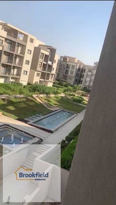 بنتهاوس للايجار بالمطبخ والتكييفات فى كمبوند فيفث سكوير المراسم فيو لاند سكيب Penthouse for Rent in Fifth Square Al Marasem  Kitchen & ACs