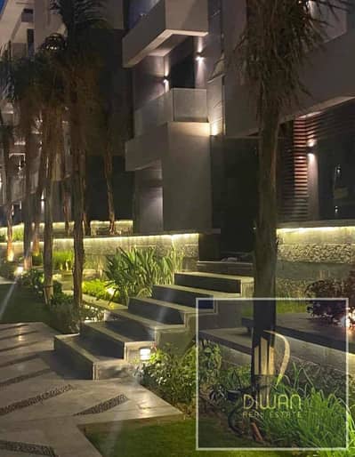 Apartment for sale with lake and landscape views at La Vista El Patio Sola, El Shorouk, New Cairo.